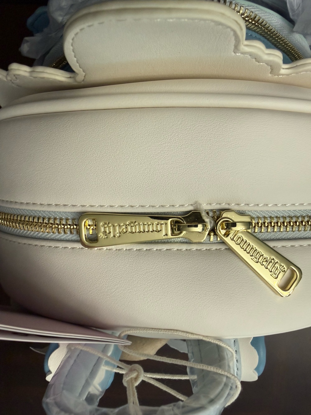 Loungefly Cinderella Exclusive Cameo Mini Backpack New With Tags 🩵 - Picture 11 of 15